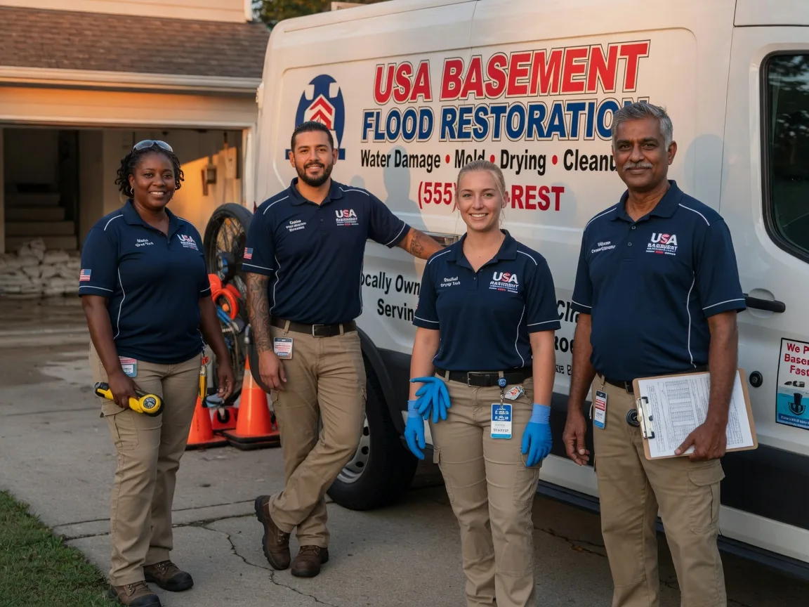 Basement Flood Cleanup company in Burkett, TX